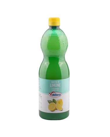 Jugo De Limón 100% Botella Pet Valdora Lt 1
