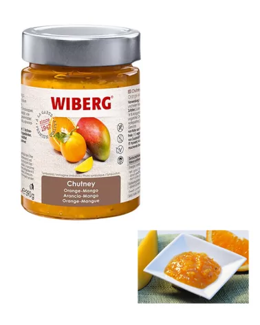 Chutney De Naranja-mango Wiberg Gr 390