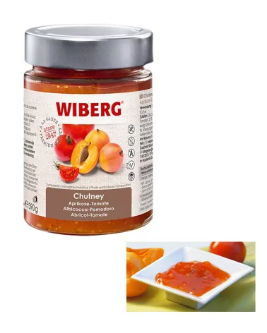 Wiberg Aprikosen-tomaten Chutney 390g