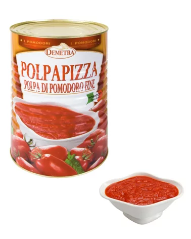 Pulpa De Tomate Pulpa De Pizza Demetra Kg 4,05