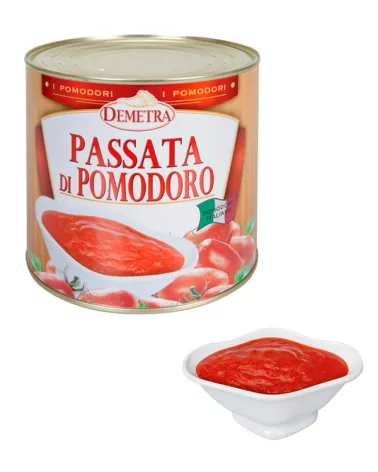 Puré De Tomate Demetra Kg 2,5