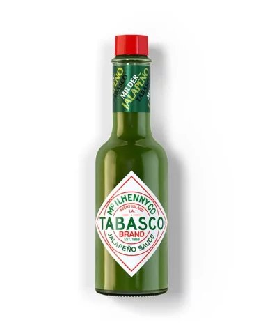 Salsa Tabasco Verde Jalapeños Ml 60