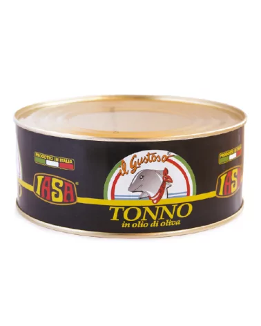Yellowfin Tuna Fillet In Olive Oil Can By Iasa 1.7 Kg