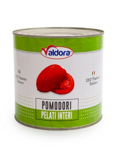 Gehäutete Tomaten Int. Valdora 2,5 Kg