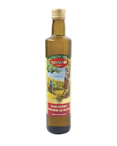 Extra Virgin Olive Oil Round Bottle Anti-drip 500ml