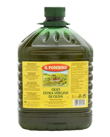 Extra Virgin Olive Oil The Poderino Pet 5 Liters