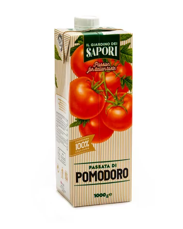 Tomato Puree G.sapori Brick With Cap 1 Kg