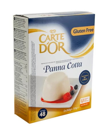 Glutenfreie Panna Cotta Fertigmischung Von Carte D'or 520 Gramm