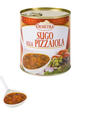 Sauce Pizzaiola Demetra 800 Gr