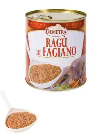 Demetra Fasan Ragout Gr 820