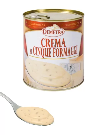 Crema Demetra De 5 Quesos 830 Gr.