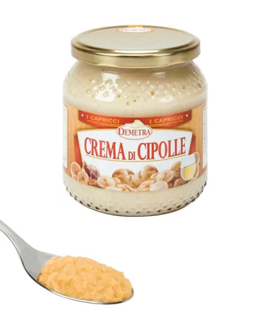 Crème D'oignon En Pot De Verre Demetra Gr 550