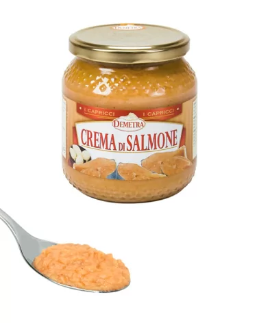 Crema De Salmón Demetra 550 Gr