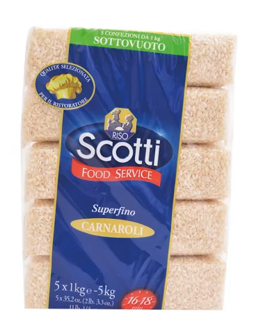 Riz Carnaroli Sous Vide Pz 5x1 Scotti Kg 5