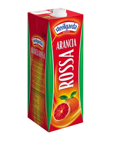 Bebida De Naranja Roja Con Tapón Cuadrado Sterilgarda Lt 1