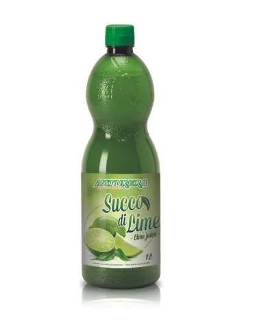 100% Natural Lime Juice In 1 Liter Pet Bottle