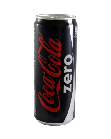 Coca Cola Zero Sleek Can 0.33 Lt 24 Pieces