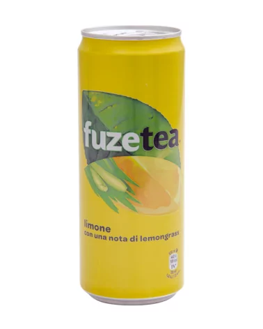 Fuze Tea Lemon Sleek Can Lt 0.33, 24 Pieces