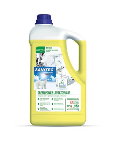 Green Power 4017 Sanitec Dishwasher Detergent 6 Kg