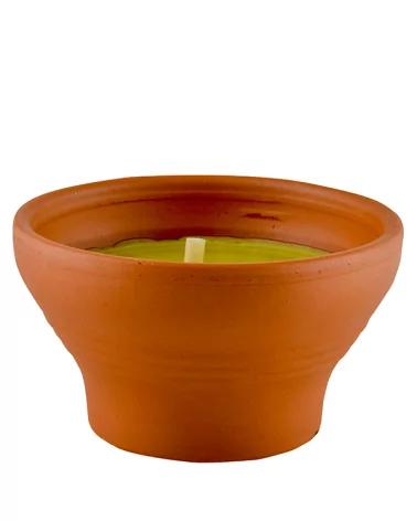 Citronella Candle Clay H7 Cm 14 Pack Of 6