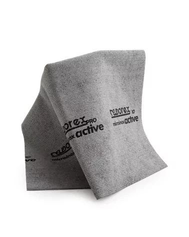 Microfiber Cloth Inox Active Gray Bar 38x28 Cm