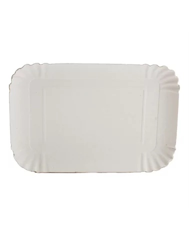 Plateaux Blanc Carton N.3 Cm 15,7x23,7 Pcs 118