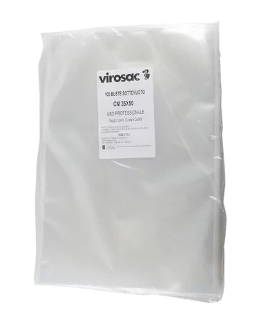 平滑真空袋 35x50厘米 Virosac 100件装