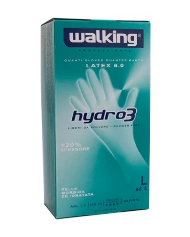 Mono Latex Hydro3 Size L Powder Free Gloves Pack Of 100