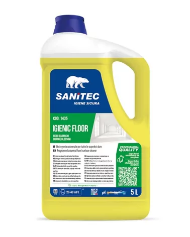 Sanitec Orange 1410 Hygienic Floor Detergent 5 Kg