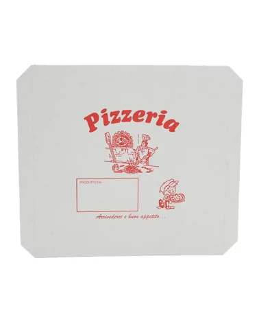 Pizza Würfel Deckel 29,5 Cm H3 38 Gr Liner 200 Stück
