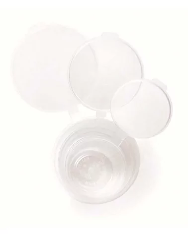 Bac à Sauces Transparent C-couvercle 120 Ml 50 Pièces