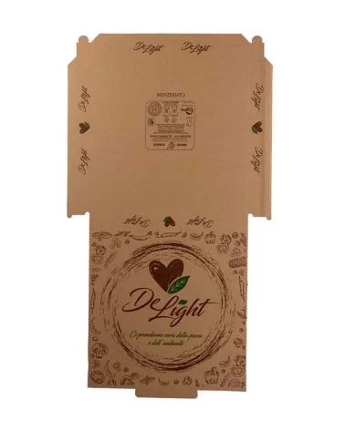 Caja De Pizza 32,5 Cm H3 Delight Gr 90 Liner Pz 100