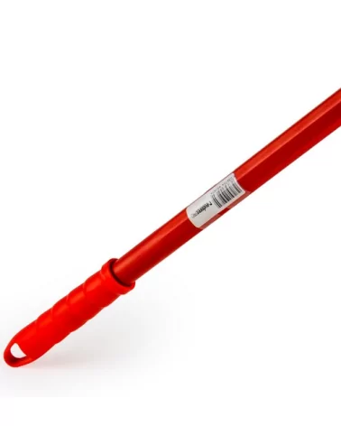 Red Aluminum Handle For Brooms 140cm.