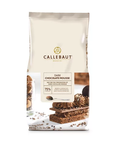 Dark Chocolate Mousse Powder Preparation B.callebaut 800g