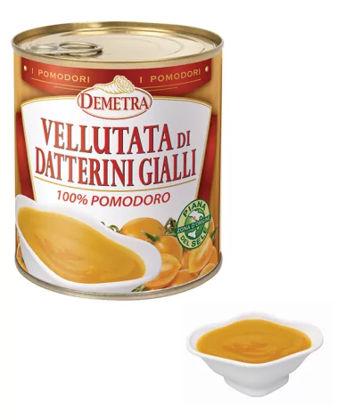 Demetra Yellow Datterino Velvety Puree 800 Gr