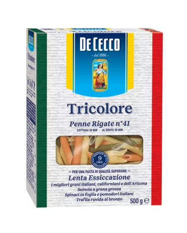 De Cecco Tricolor 41 Penne Rig Gr 500