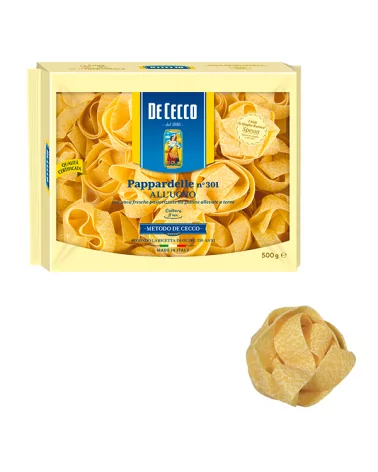 De Cecco Egg 301 Pappardelle 500g