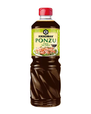 Salsa De Soja Con Cítricos Ponzu Pet Kikkoman Lt 1