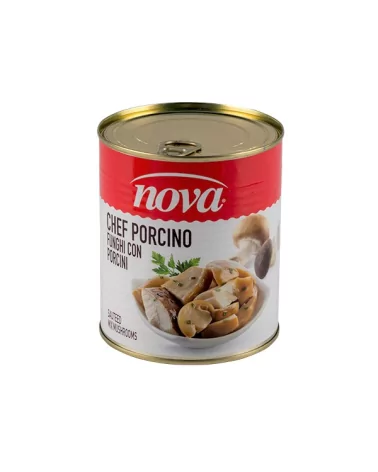 Nova Brand Chef Trifolati Mushrooms With Pork In 780 Gr Can