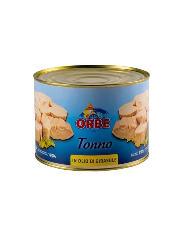 Atum Skipjack Em Óleo De Girassol Orbe Kg 1,73