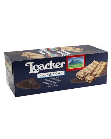 Loacker Cocoa Cream 45 Grams, 25 Pieces