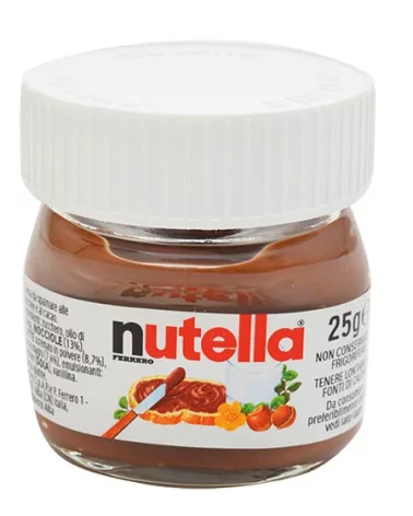 Nutella Porz Pz 64x25 Glasgefäß Ferrero Kg 1,6