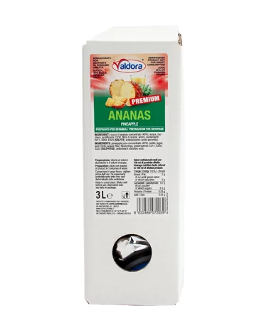 Suco Conc.abacaxi Premium Bag In Box Valdora Kg 4