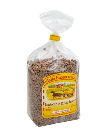 Lentilhas Vermelhas Secas 500g