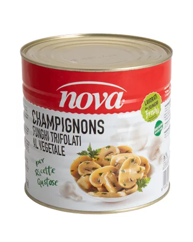 Nova Vegetarian Champignon Mushroom Stir-fry 3 Kg