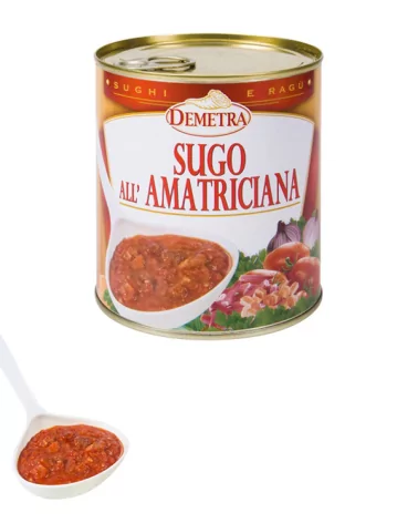 Demetra Amatriciana Sauce 830g