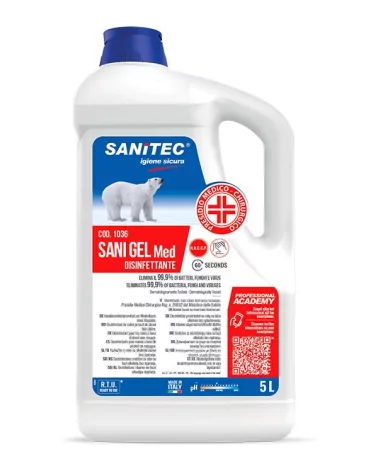 Gel Sano Med Para As Mãos P.m.c. 1036 Sanitec Kg 4,33