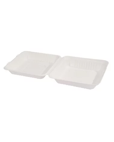 Contenedor C-cop Compostable 23x23x5h Unidades 50