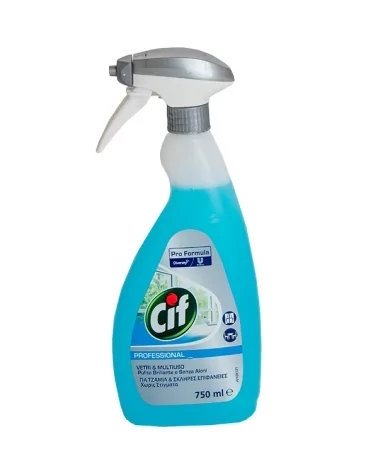 Cif Professional Multipurpose Glass Cleaner 750ml