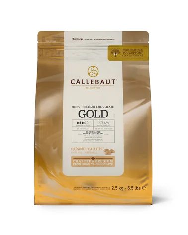 Bia-caram Gold Chocolate Coating 36-38 Callets 2.5 Kg